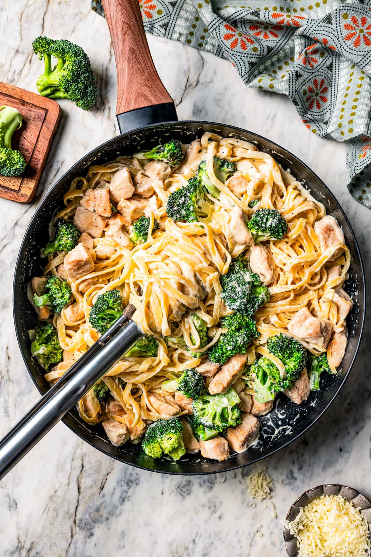 Elevate Your Alfredo: Easy Recipe for Broccoli Fettuccine Delight